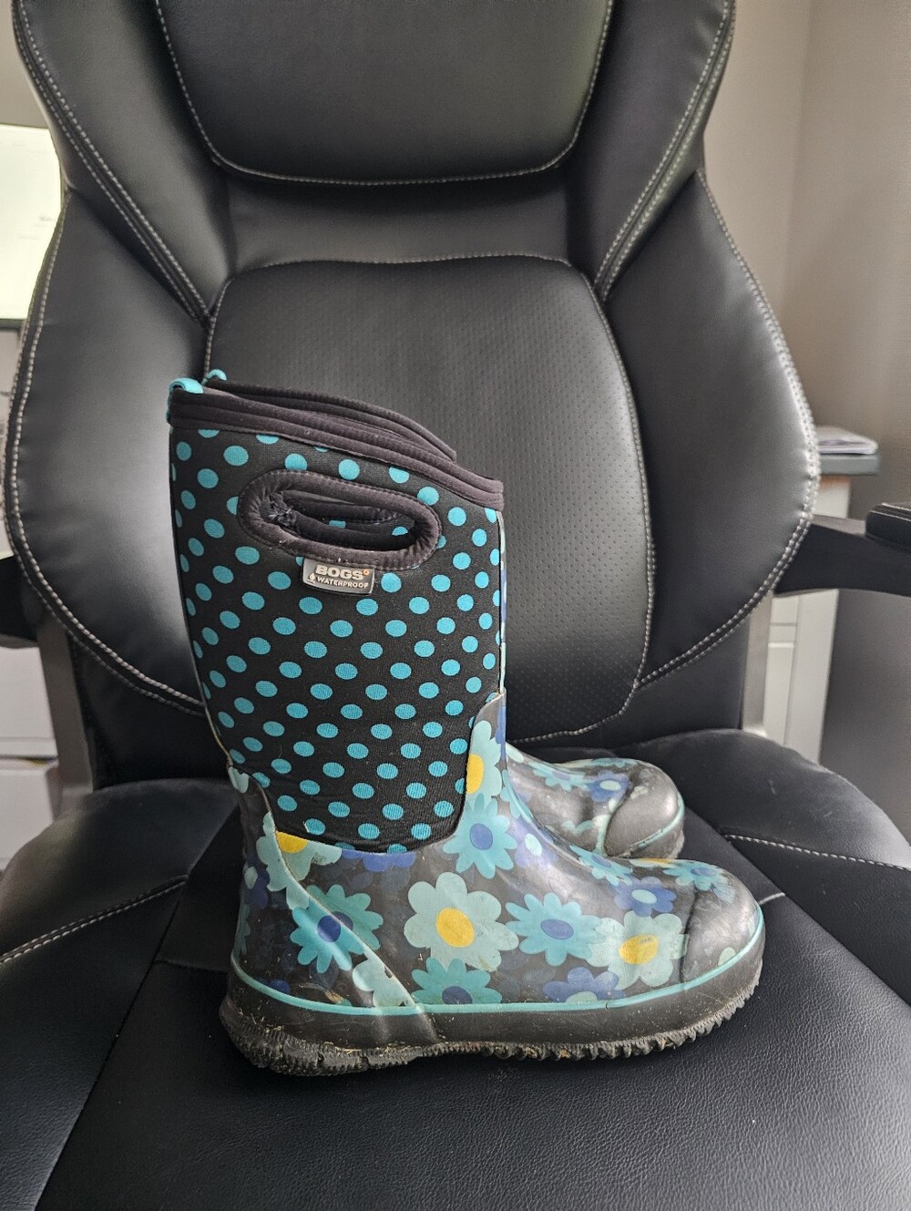 BOGS Flower Dots Boots Size 5 - Picture 6 of 9